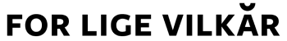For Lige Vilkar Logo New